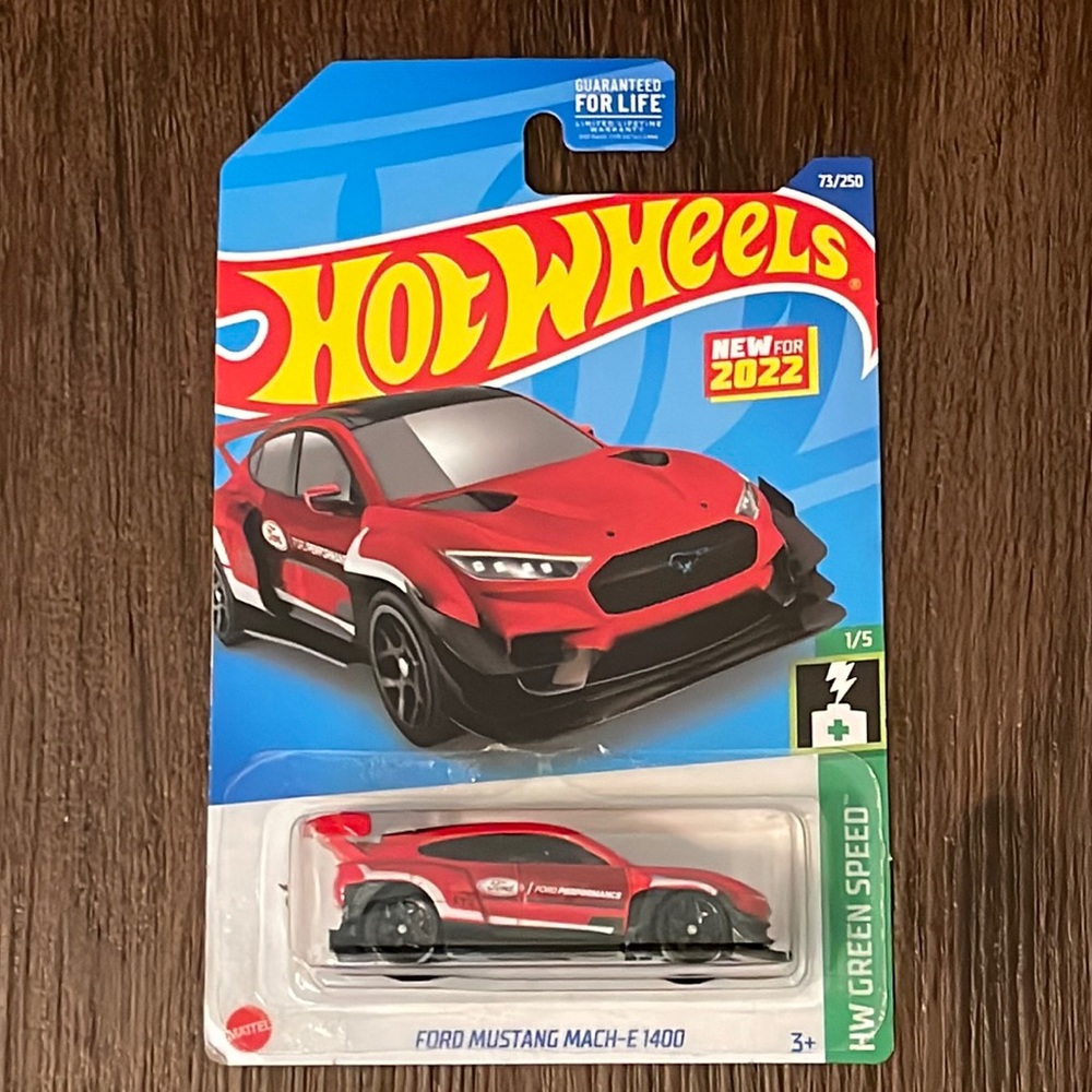 Ford Mustang Mach-E 1400 Hot Wheels New For 2022